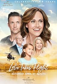 Barbara Niven, Nikki Deloach, Jeff Hephner, Tom Thon, and Skylar Olivia Flanagan in Love Takes Flight (2019)