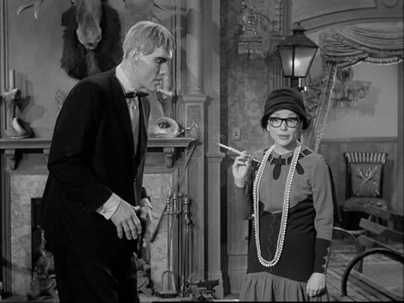 Ted Cassidy and Diane Jergens in The Addams Family (1964)