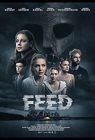 Emelina Rosenstielke, Joel Lützow, Molly Nutley, Vincent Grahl, Amanda Lindh, and Sofia Kappel in Feed (2022)