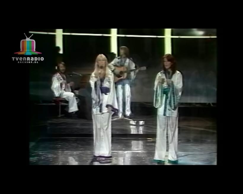 Benny Andersson, Agnetha Fältskog, Anni-Frid Lyngstad, Björn Ulvaeus, and ABBA in Eén van de acht (1969)