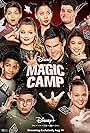 Gillian Jacobs, Adam Devine, Cole Sand, Isabella Crovetti, Josie Totah, Izabella Alvarez, Bianca Grava, Hayden Crawford, and Nathaniel Logan McIntyre in Magic Camp (2020)