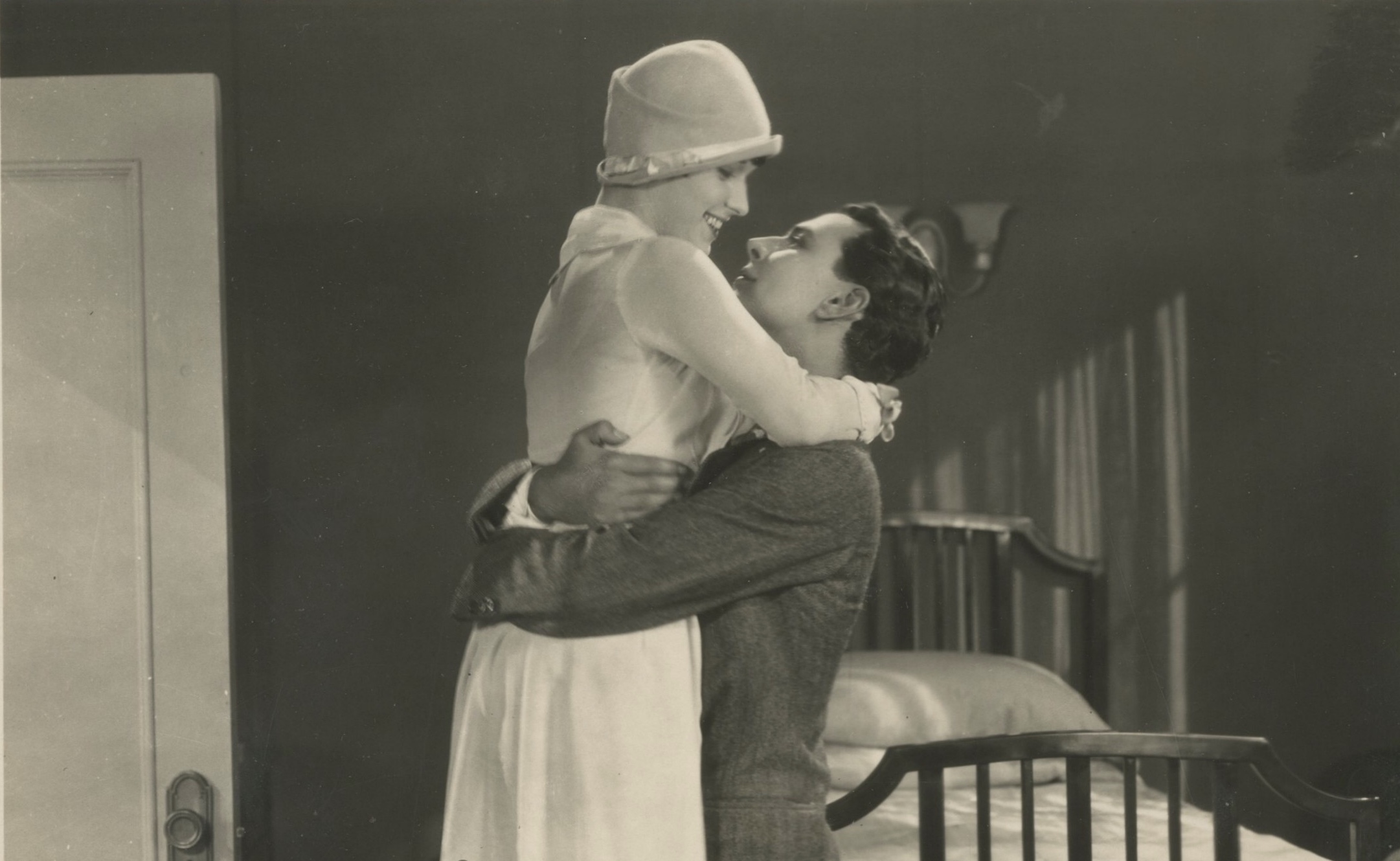 Louise Brooks and William Collier Jr. in Just Another Blonde (1926)