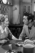 Scott Forbes and Linda Watkins in The Adventures of Jim Bowie (1956)