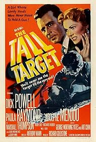 Paula Raymond and Dick Powell in The Tall Target (1951)