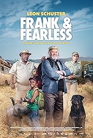 Leon Schuster, Kenneth Nkosi, Thembalethu Ntuli, and Khanyi Mbau in Frank & Fearless (2018)