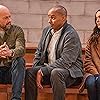 Jon Cryer, Donald Faison, and Abigail Spencer in Extended Family (2023)