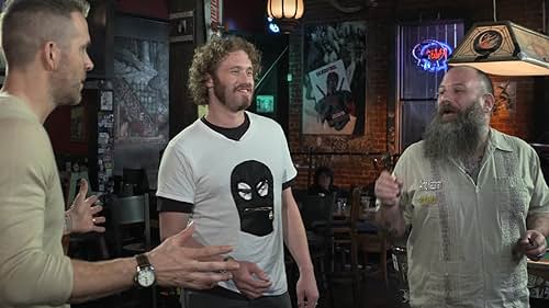 Ryan Reynolds and T.J. Miller Shoot Darts at Wolverine