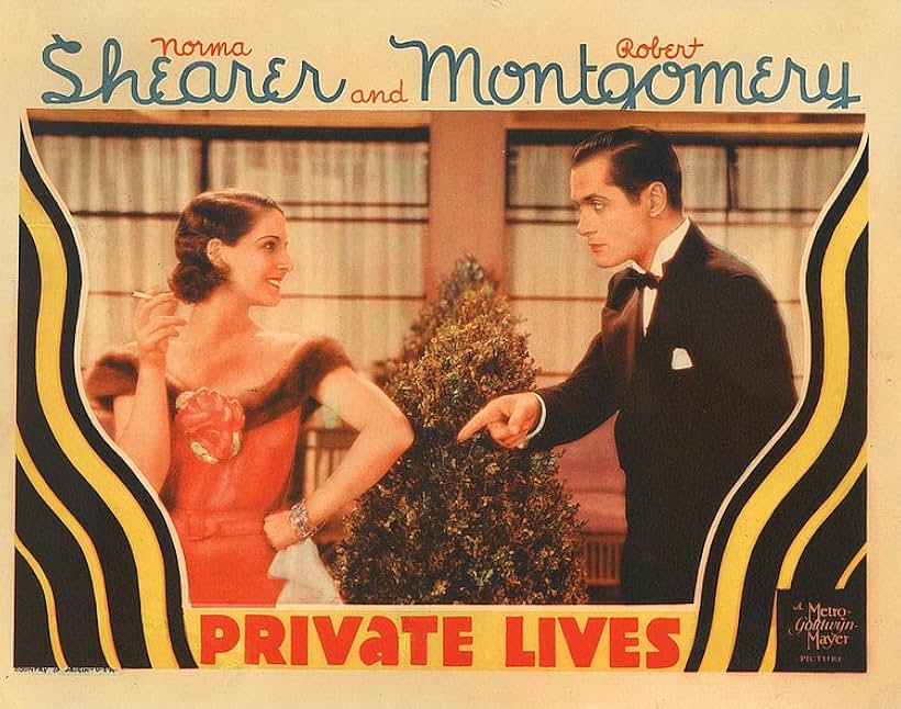 Robert Montgomery and Norma Shearer in Private Lives (1931)