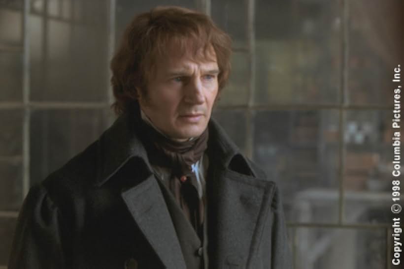 Liam Neeson appears as Jean Valjean