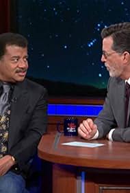 Stephen Colbert and Neil deGrasse Tyson in The Late Show with Stephen Colbert (2015)