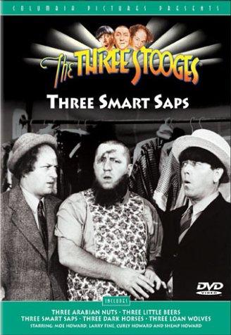 Moe Howard, Larry Fine, and Curly Howard in Three Little Beers (1935)