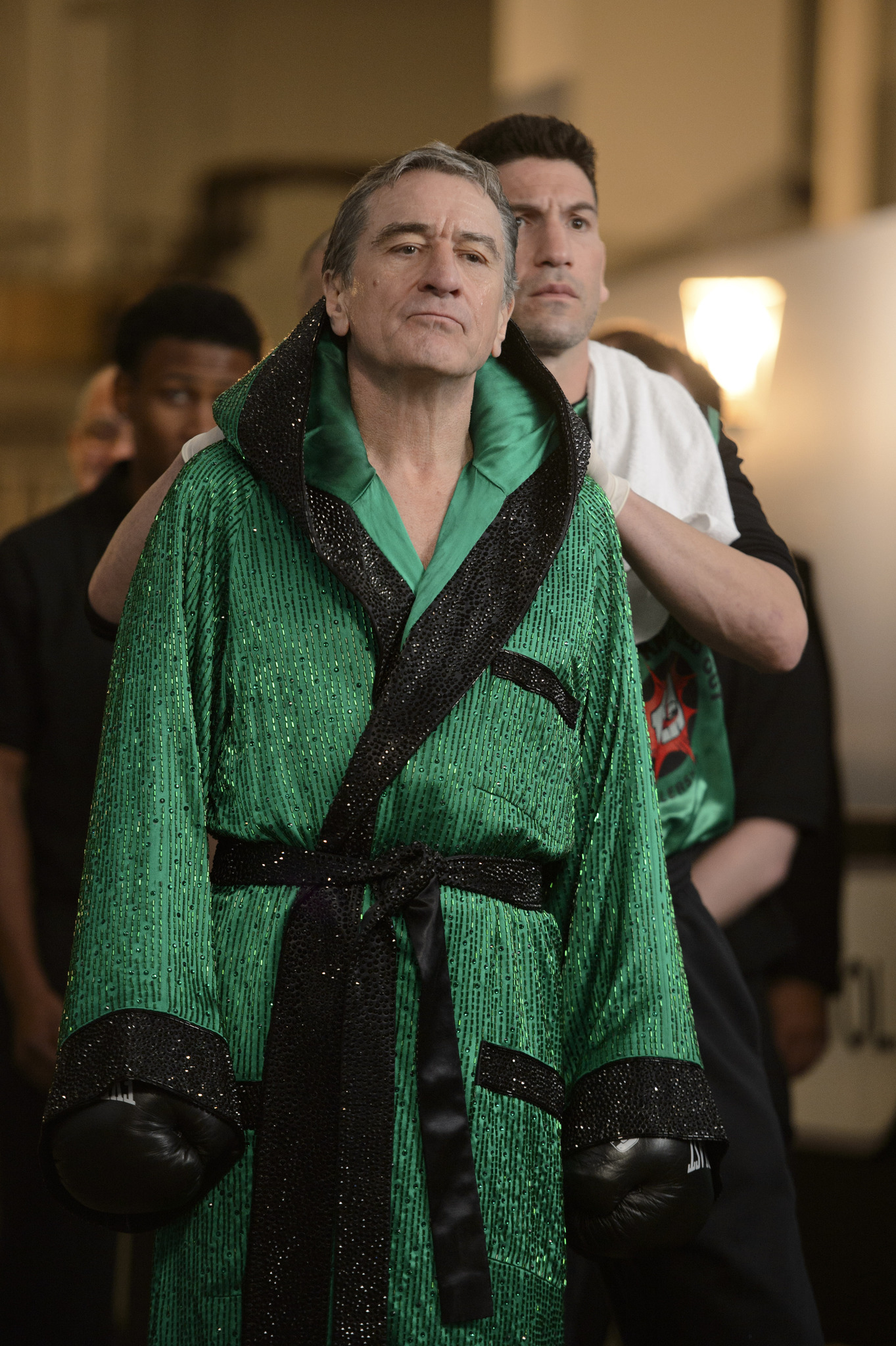 Robert De Niro and Jon Bernthal in Grudge Match (2013)