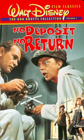 Don Knotts and Darren McGavin in No Deposit, No Return (1976)