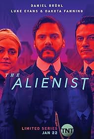 Daniel Brühl, Dakota Fanning, and Luke Evans in The Alienist (2018)