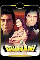 Zeenat Aman, Feroz Khan, and Vinod Khanna in Qurbani (1980)