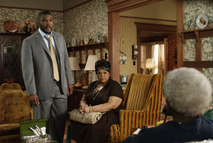 Tamela J. Mann and Tyler Perry in Madea Goes to Jail (2009)