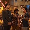 Joseph Vijay, A.R. Murugadoss, and Yogi Babu in Sarkar (2018)