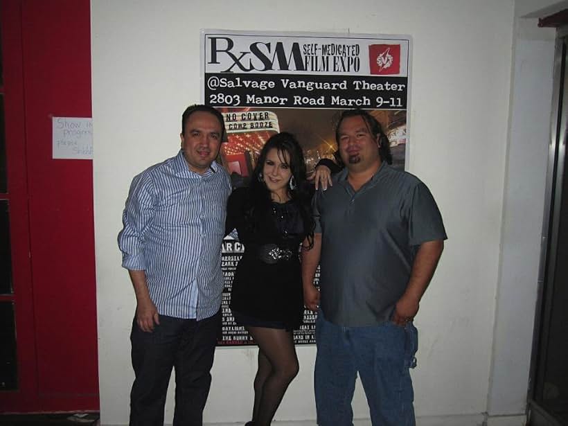 At the premiere of El Cucuy at the RXSM Film Expo in Austin in 2012.