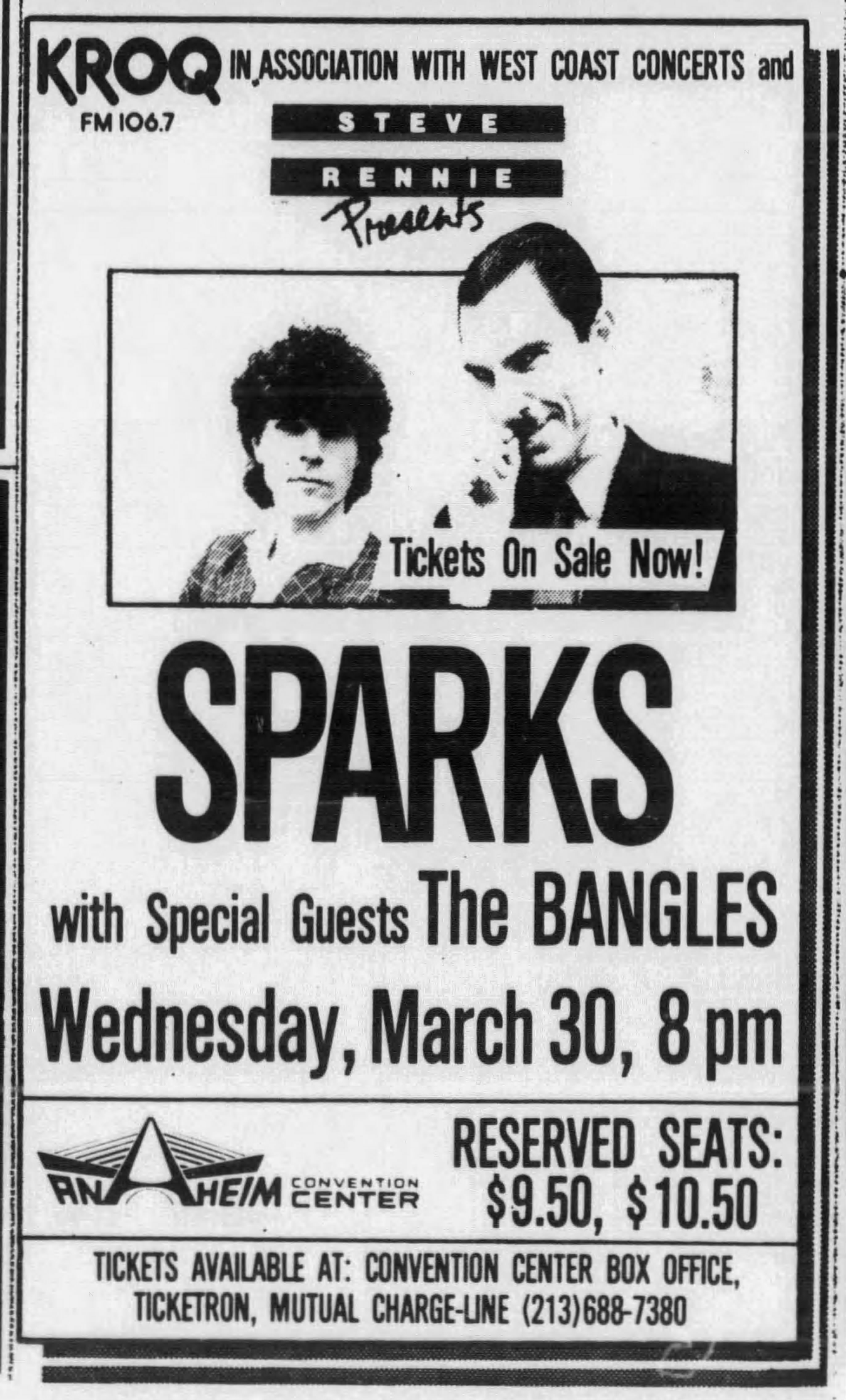 Ron Mael, Russell Mael, and Sparks