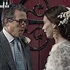 Hugh Grant and Lily James in One Red Nose Day and a Wedding (2019)