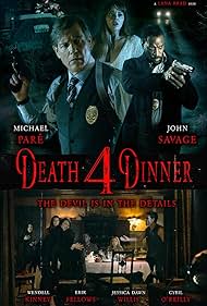 Michael Paré, John Savage, Cyril O'Reilly, Kristin Lorenz, Carly Wheeler, Erik Fellows, James A. Pierce III, Wendell Kinney, Jessica Dawn Willis, and Annie Gill in Death 4 Dinner (2025)