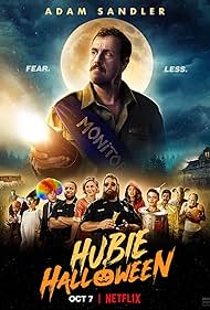 Steve Buscemi, Ray Liotta, Adam Sandler, Rob Schneider, Tim Meadows, Julie Bowen, Kevin James, Maya Rudolph, Kenan Thompson, Karan Brar, Paris Berelc, and Noah Schnapp in Hubie Halloween (2020)