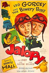 Jane Easton, Leo Gorcey, Huntz Hall, and Robert Lowery in Jalopy (1953)