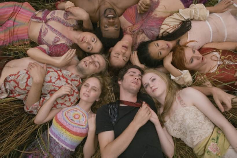 Kiva Dawson, Jim Sturgess, Evan Rachel Wood, T.V. Carpio, Halley Wegryn Gross, Joe Anderson, Top Martin, Martin Luther, Dana Fuchs, and Ekaterina Sknarina in Across the Universe (2007)