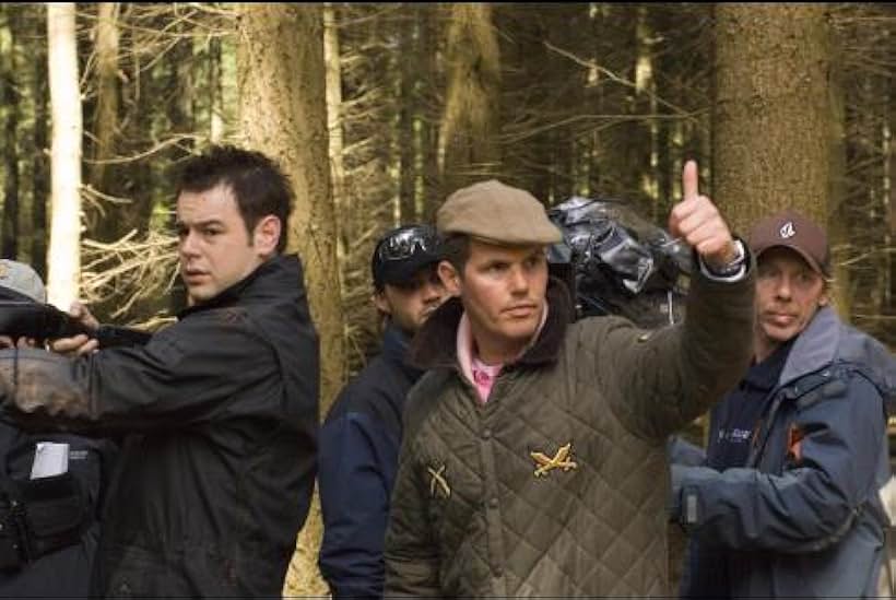 Danny Dyer and Nick Love in Outlaw (2007)