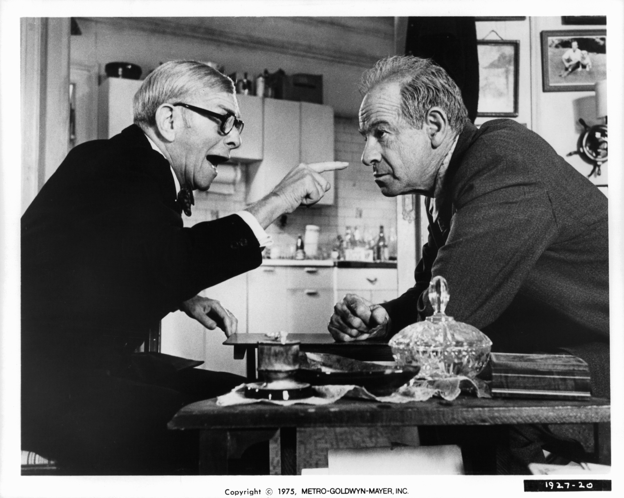 Walter Matthau and George Burns in The Sunshine Boys (1975)