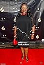 Angela Ray on the red carpet at Black Media Honors