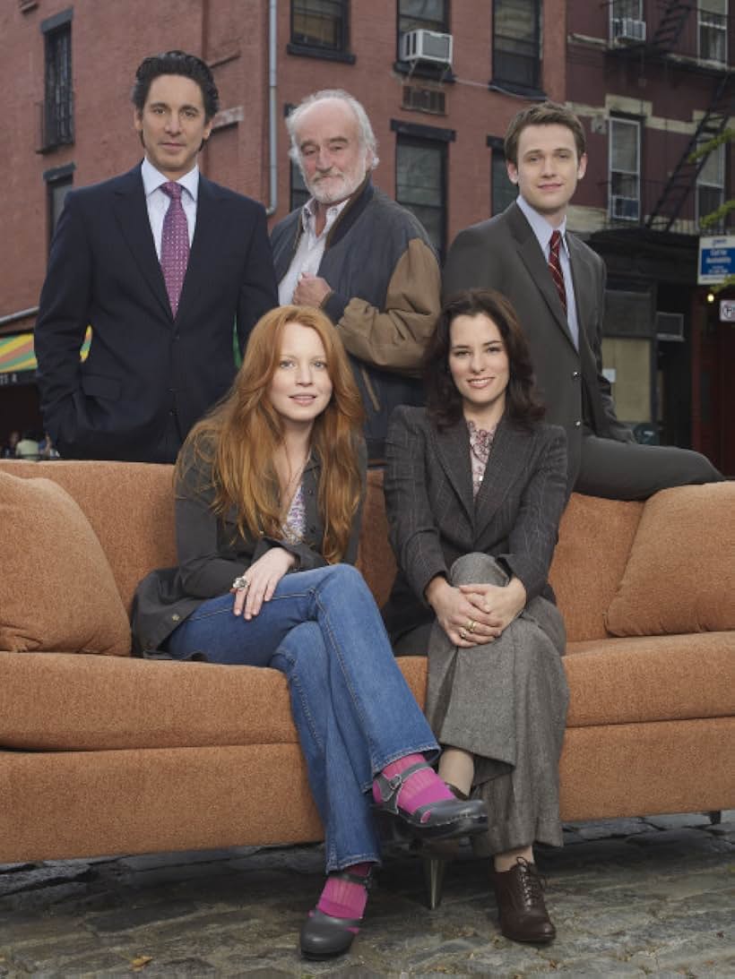 Parker Posey, Lauren Ambrose, Scott Cohen, Ron McLarty, and Michael Arden in The Return of Jezebel James (2008)