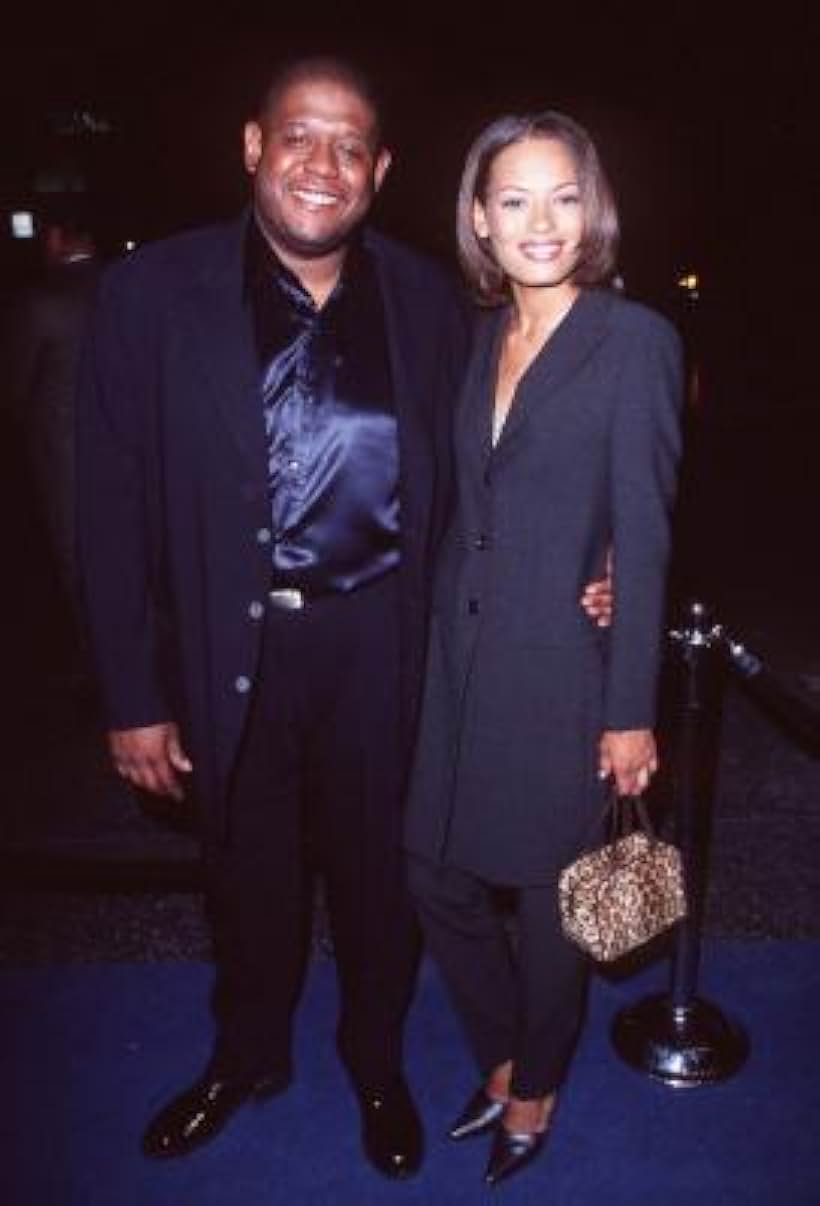 Forest Whitaker and Keisha Whitaker at an event for The Peacemaker (1997)