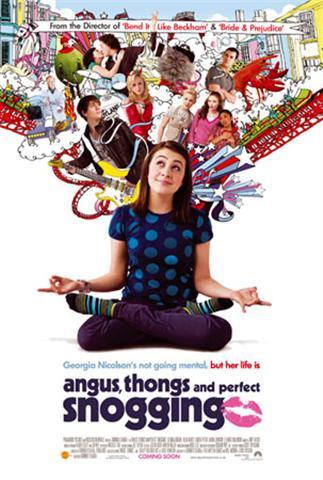 Eleanor Tomlinson, Georgia Groome, Kimberley Nixon, and Manjeeven Grewal in Angus, Thongs and Perfect Snogging (2008)