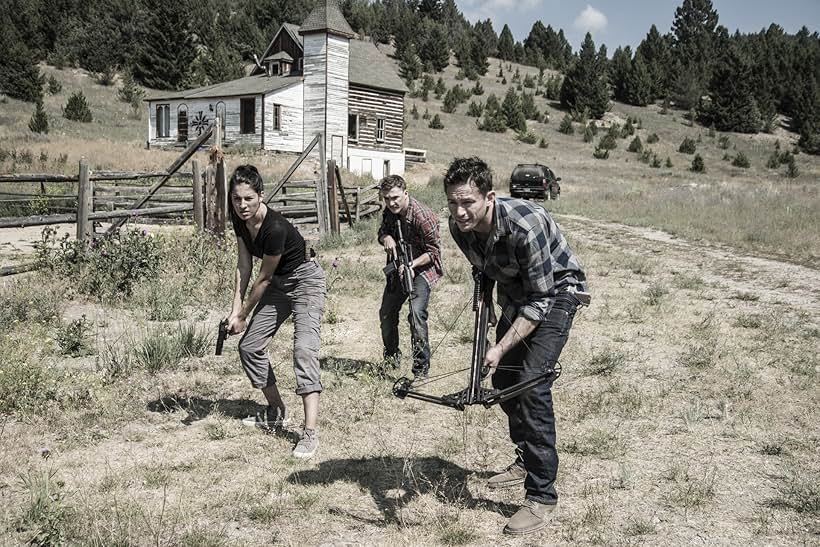 Kyle Gallner, Jarrett Worley, and Alexis B. Santiago in Far Cry 5: Inside Eden's Gate (2018)