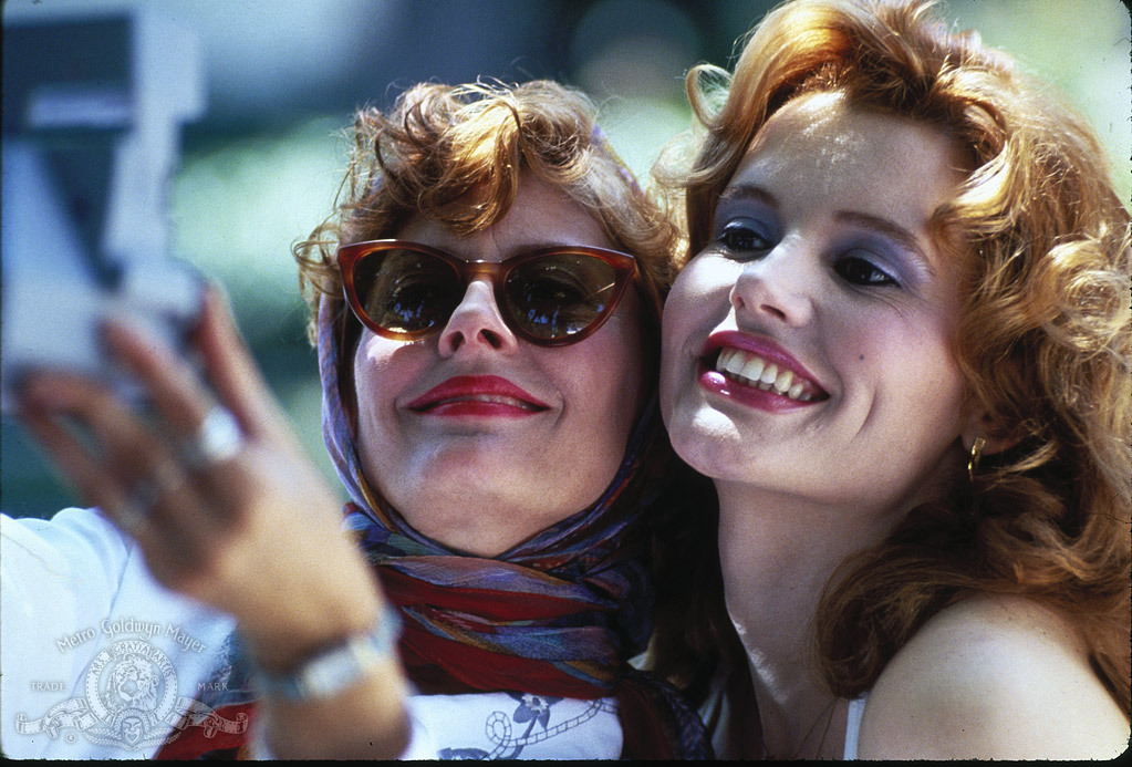 Geena Davis and Susan Sarandon in Thelma & Louise (1991)