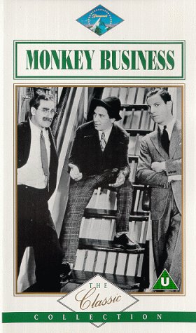 Groucho Marx, Chico Marx, and Zeppo Marx in Monkey Business (1931)