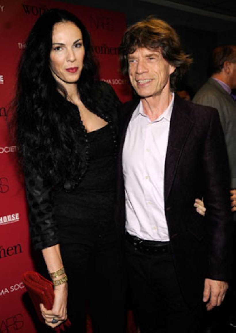 Mick Jagger and L'Wren Scott at an event for The Women (2008)