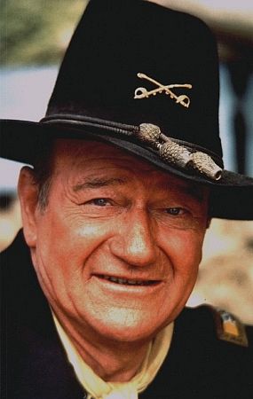 John Wayne, portrait for "Rio Lobo," 1970. Vintage color, 14x11, signed. $700 © 1978 David Sutton MPTV