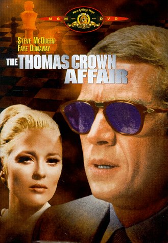 Steve McQueen and Faye Dunaway in The Thomas Crown Affair (1968)