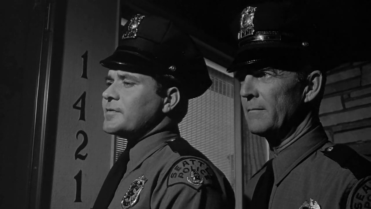 John Benson and Bob Hoy in The Slender Thread (1965)