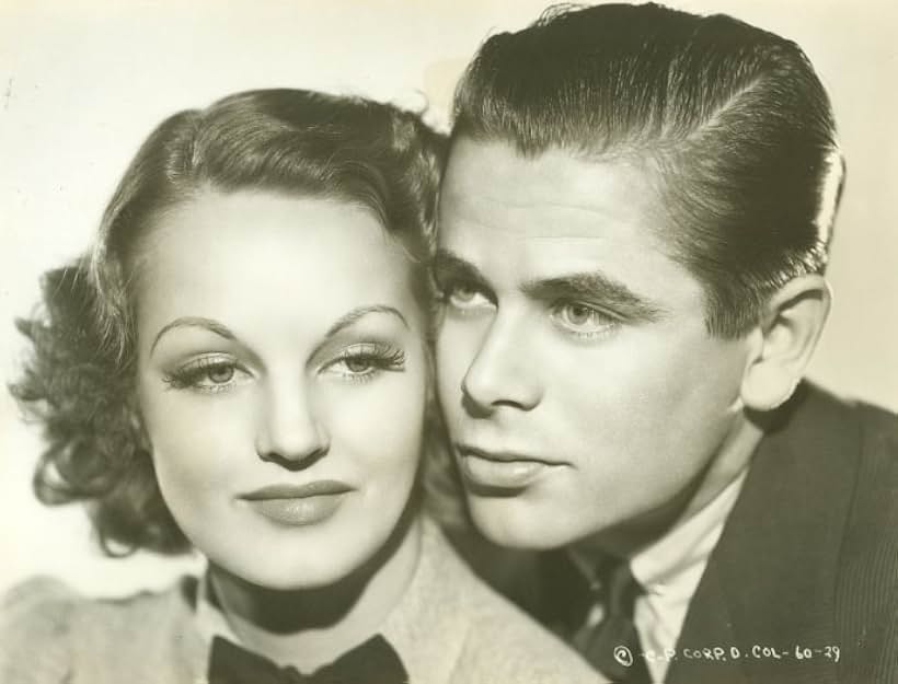 Glenn Ford and Rochelle Hudson in Convicted Woman (1940)