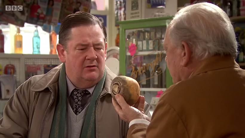 David Jason and Johnny Vegas in Still Open All Hours (2013)