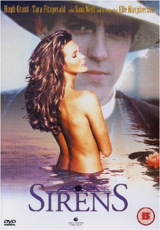 Hugh Grant and Elle Macpherson in Sirens (1994)