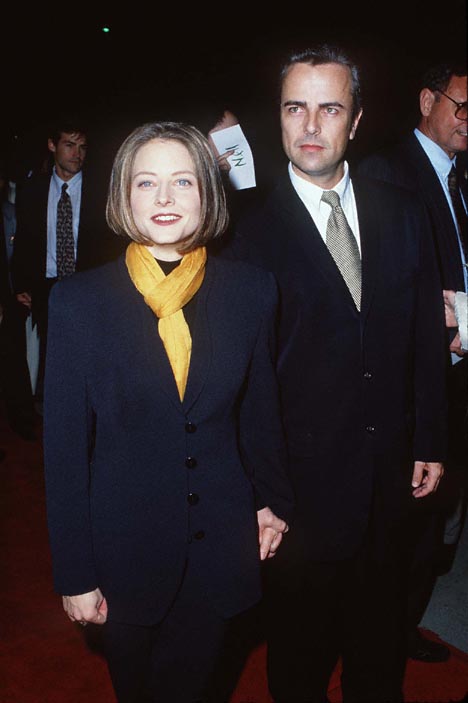 Jodie Foster and Randy Stone at an event for Nell (1994)