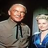 Martha Hyer and Dean Jagger in Red Sundown (1956)