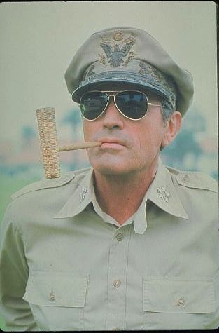 Gregory Peck in MacArthur (1977)