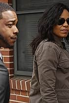 Sanaa Lathan and Stephan James in Shots Fired (2017)