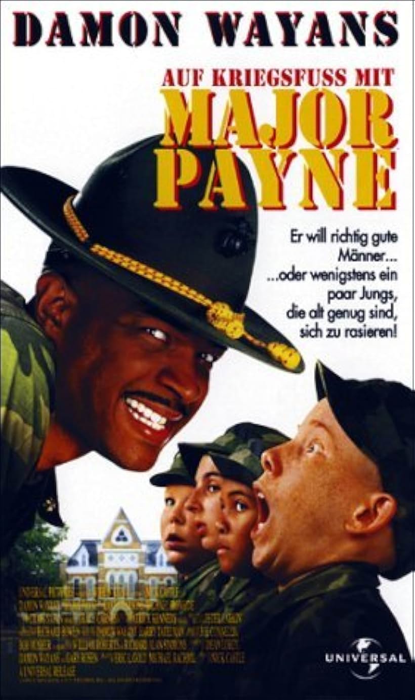 Damon Wayans, Orlando Brown, Peyton Chesson-Fohl, Stephen Coleman, and Chris Owen in Major Payne (1995)