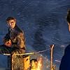 Tom Hanks, Daryl Sabara, and Josh Hutcherson in The Polar Express (2004)